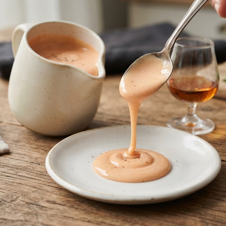 Cognacsaus recept