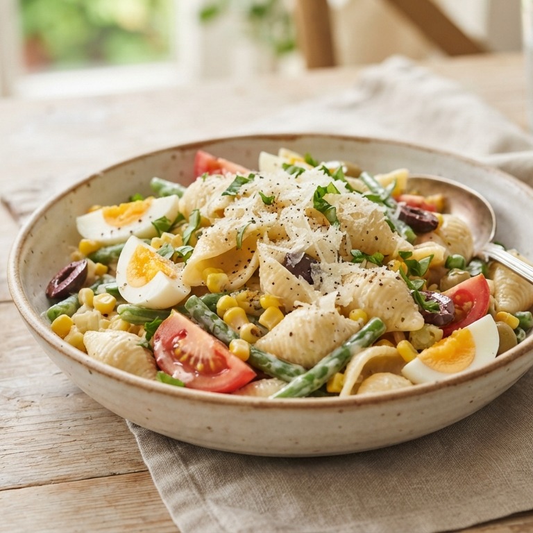 Conchiglie d'estate (Pasta salade) recept