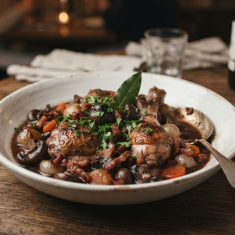 Coq au vin recept