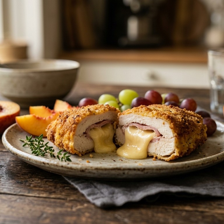 Cordonbleu van kipschnitzels recept