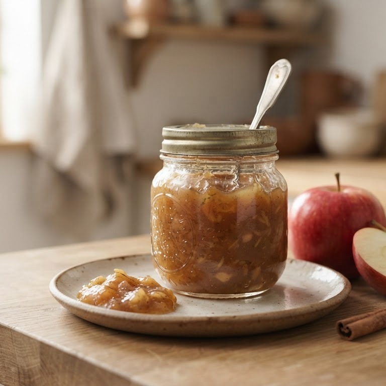 Courgette-appeljam recept