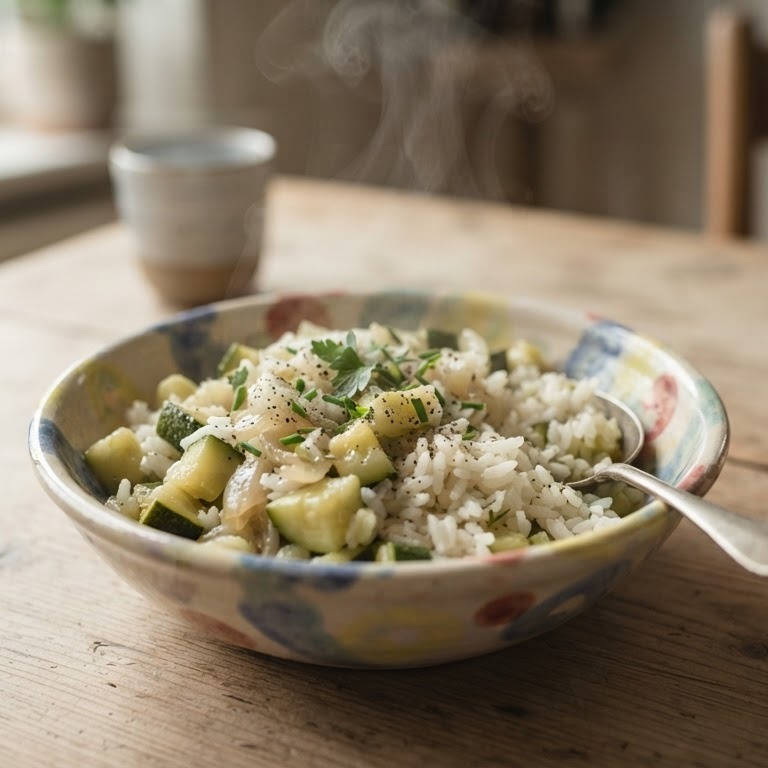 Courgette-rijst recept