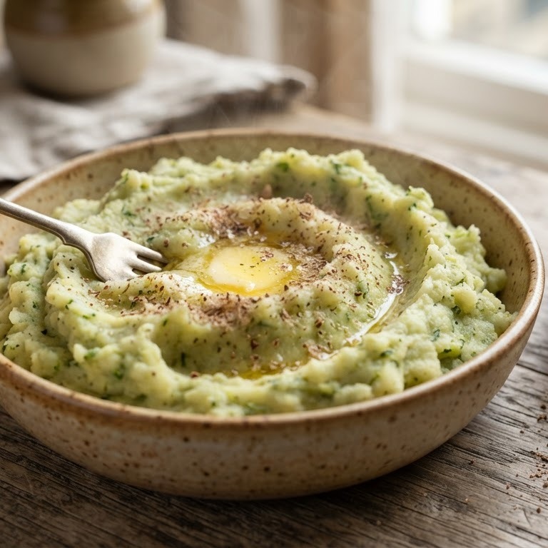 Courgette-stampot recept