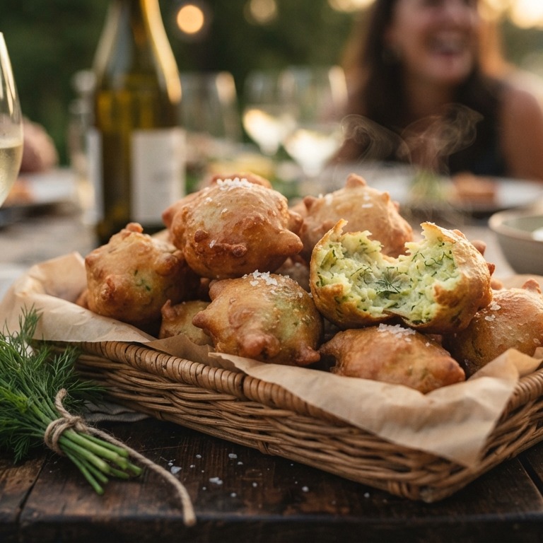 Courgettebeignets recept