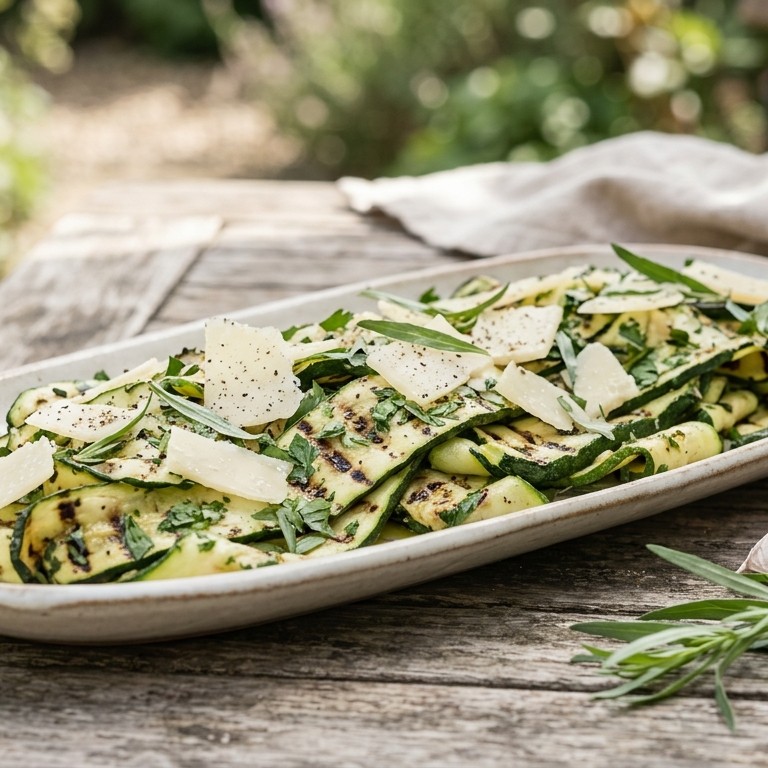 Courgettesalade recept