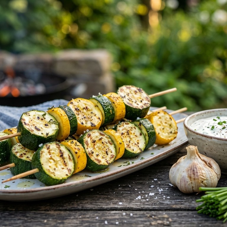 Courgettespiesjes recept
