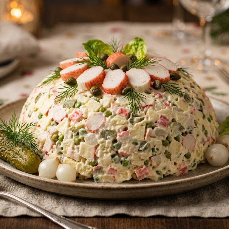 Crabsalade recept