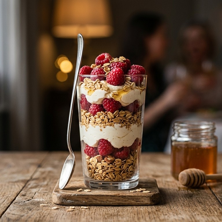 Cranachan met frambozen recept