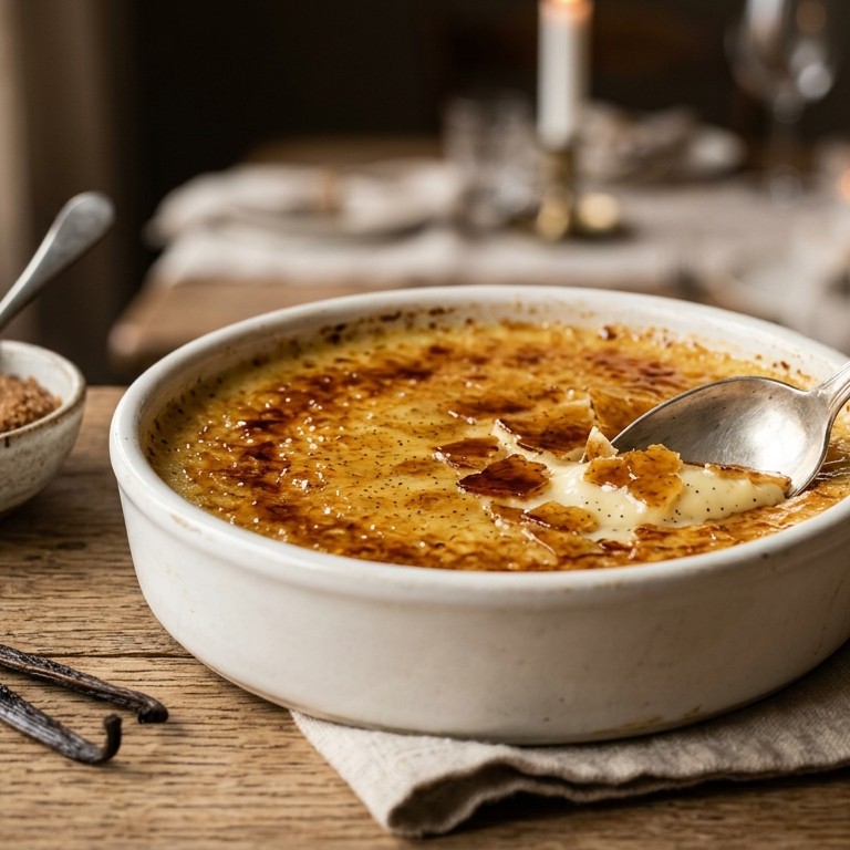 Crême Brulée recept