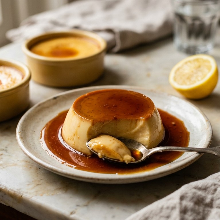Crème caramel recept