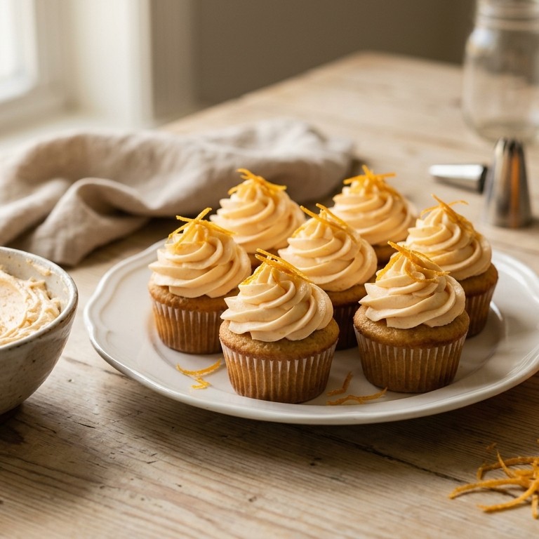 Creme d'Orange (voor taart en cupcakes) recept