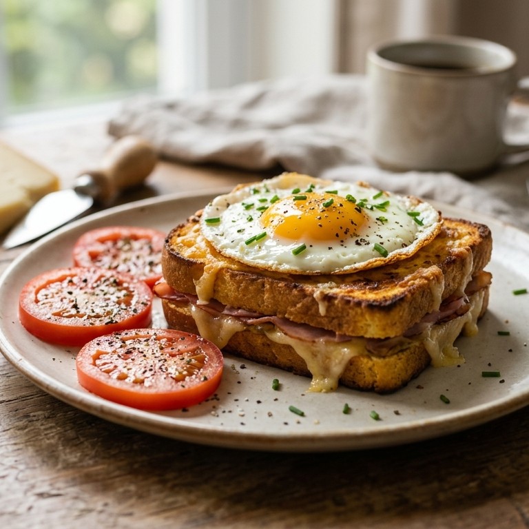 Croque madame recept