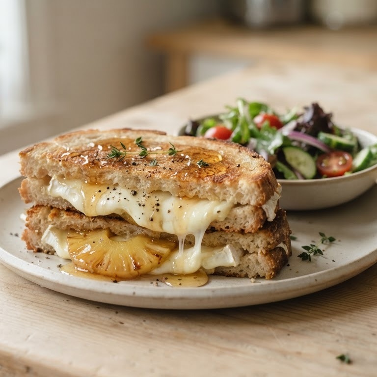 Croque met geitenkaas recept