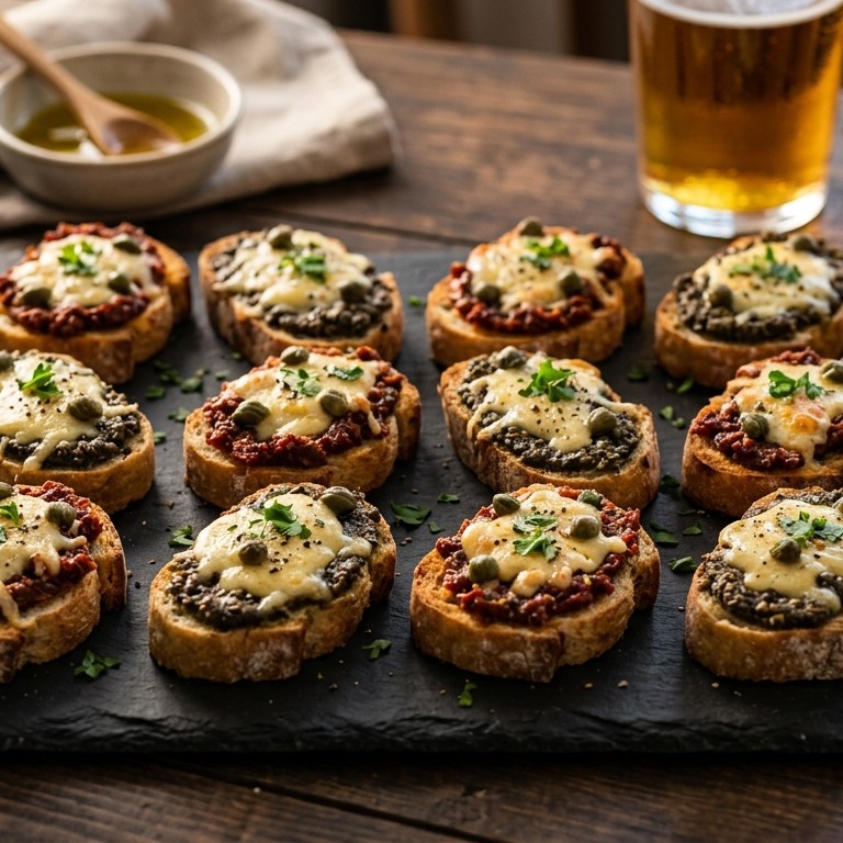 Crostini pesto recept