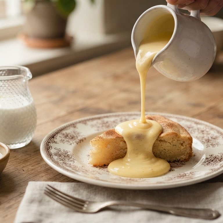 Custardsaus recept