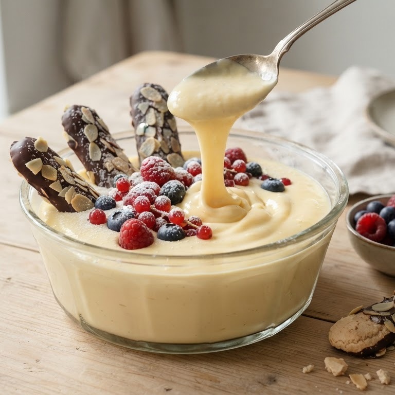 Custardvla met bokkepootjes recept