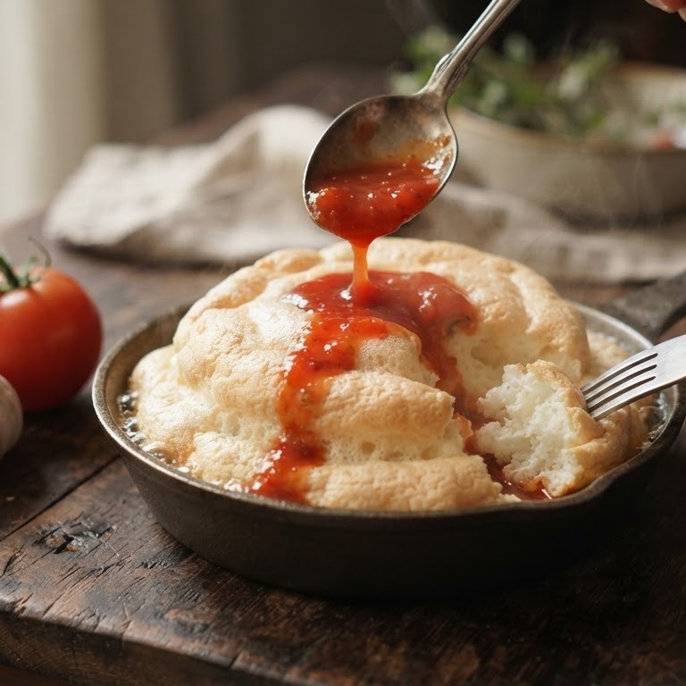 Dadar busa Telor (gekruide eieren) recept