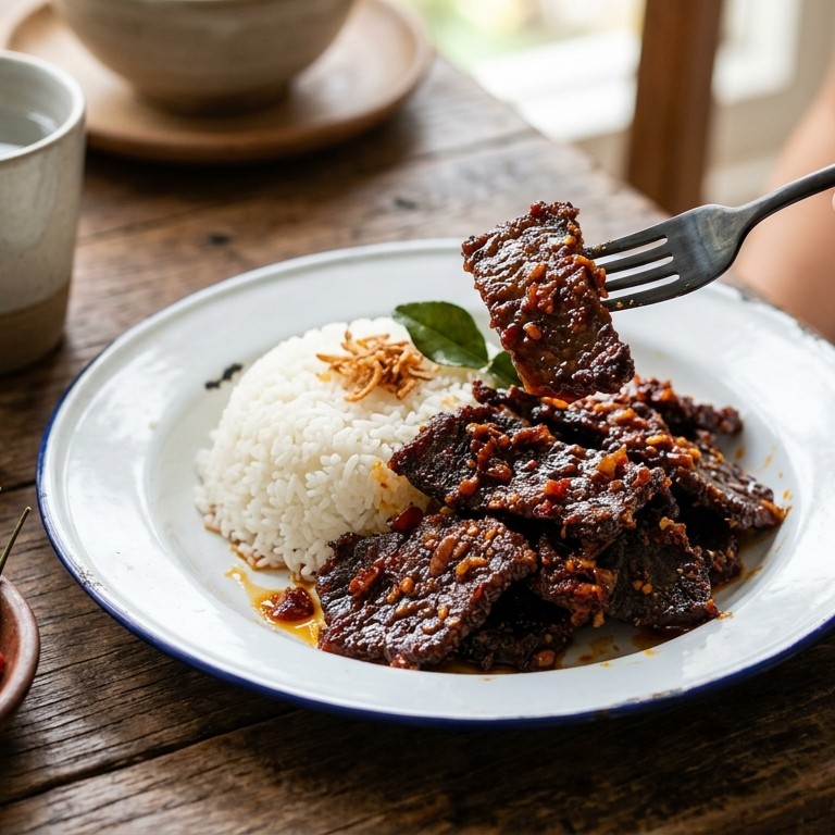 Dendang Bali (hete runderlappen) recept