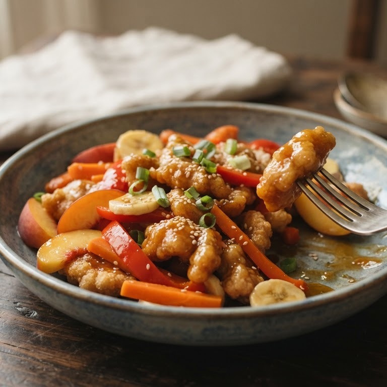Diny's zoetzuur varkensvlees recept