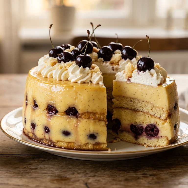 Diplomatenpudding recept