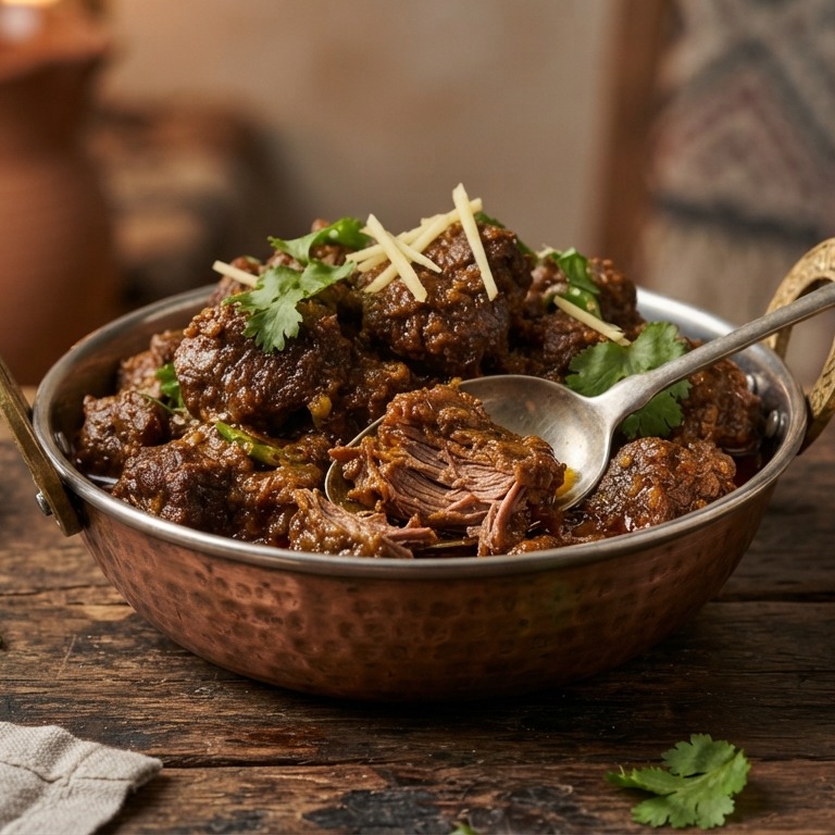 Djoera gos (droog gestoofd rundvlees) recept