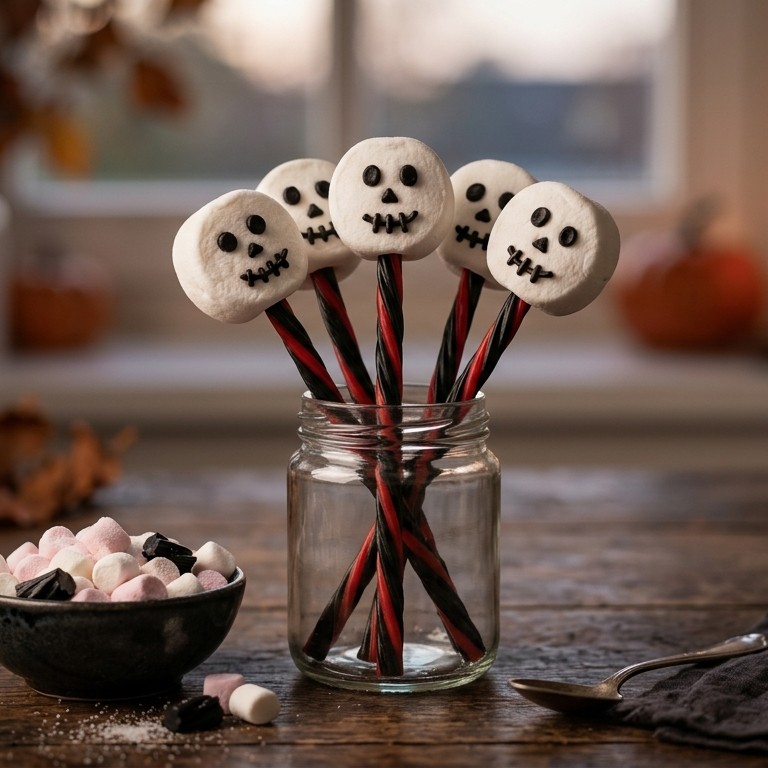 Doodshoofdlollies recept