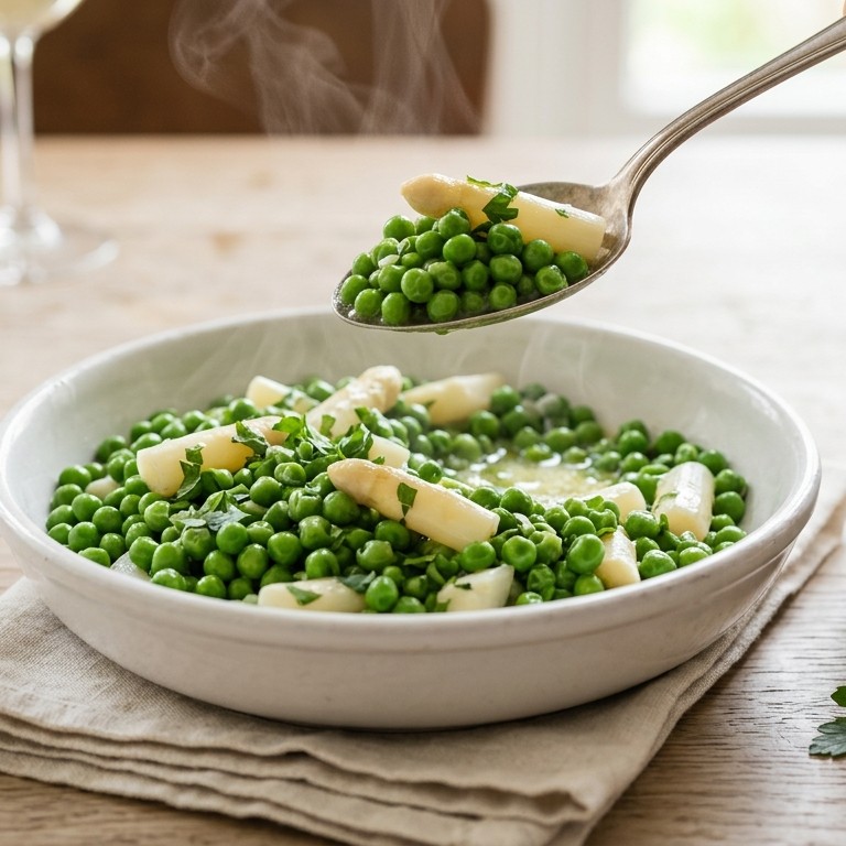 Doperwten-asperges recept