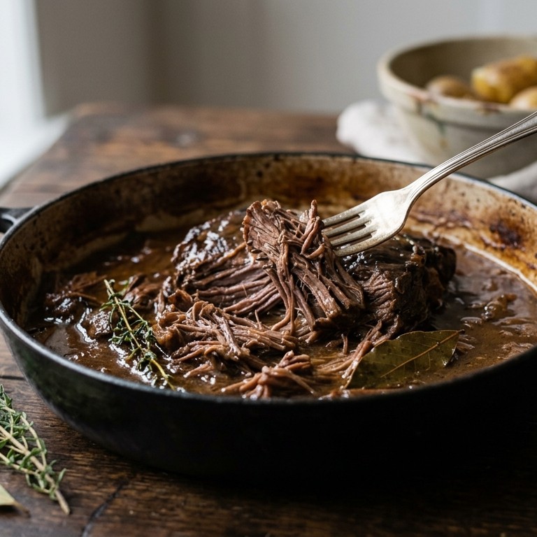 Draadjesvlees van ribstuk recept