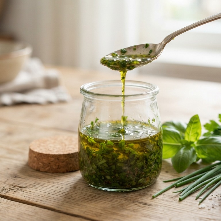 Dressing groene kruiden recept