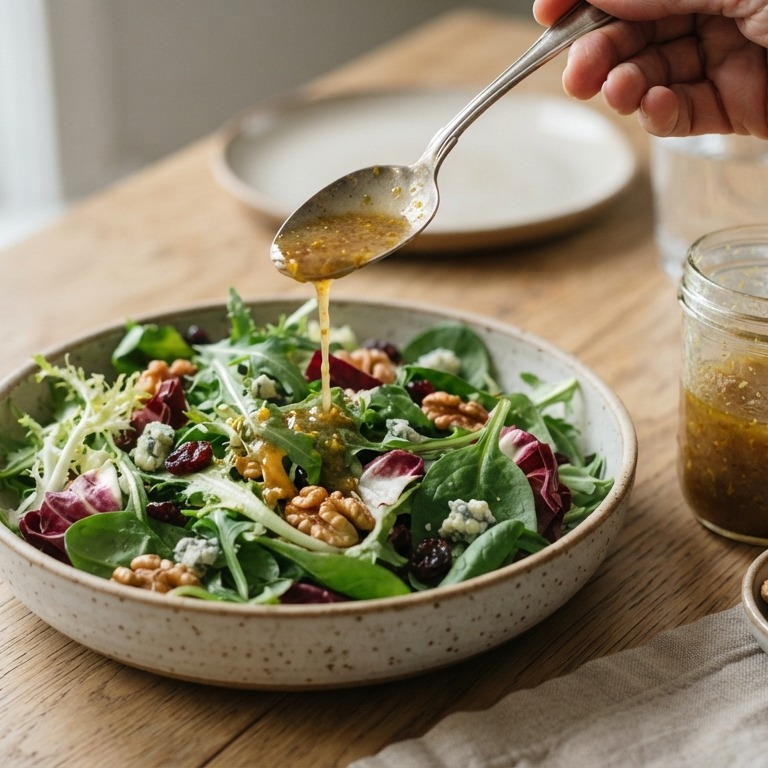 Dressing met noten recept
