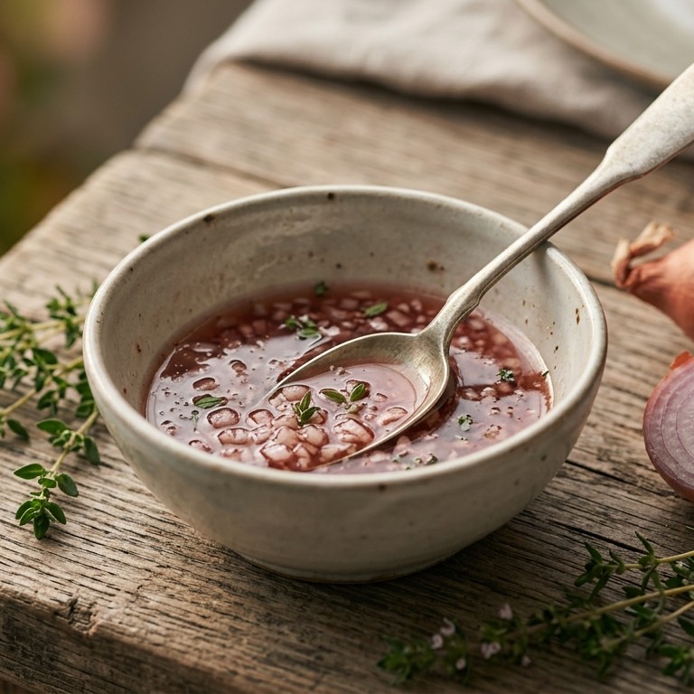 Dressing met sjalotten recept