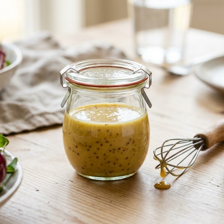 Dressing mosterd-honing recept