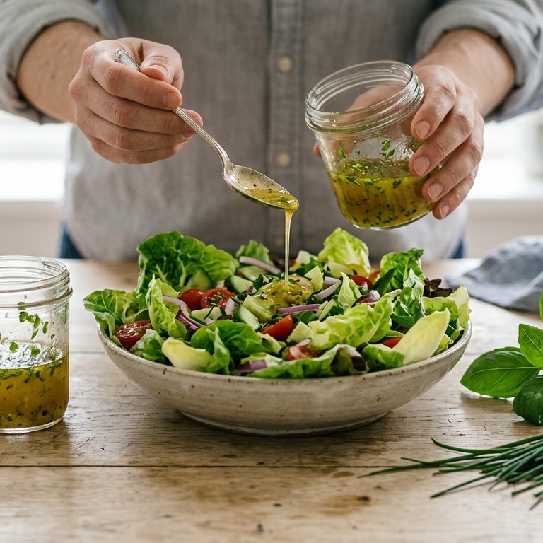 Dressing (sla of andere groenten) recept