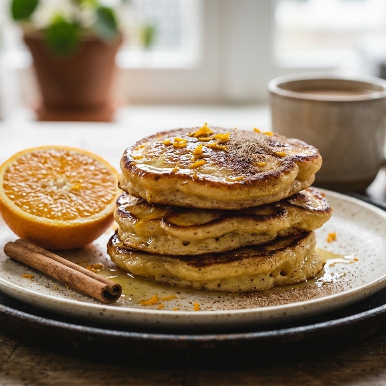 Drie-in-de-pan met sinaasappel en kaneelsuiker recept