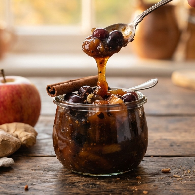 Druivenchutney met appel recept