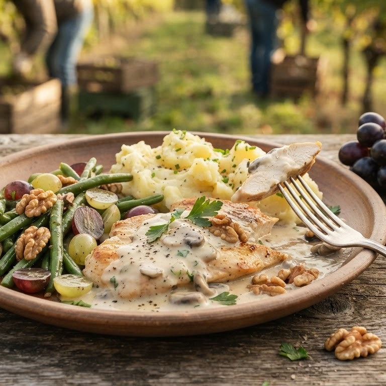 Druivenplukkersmaaltijd recept