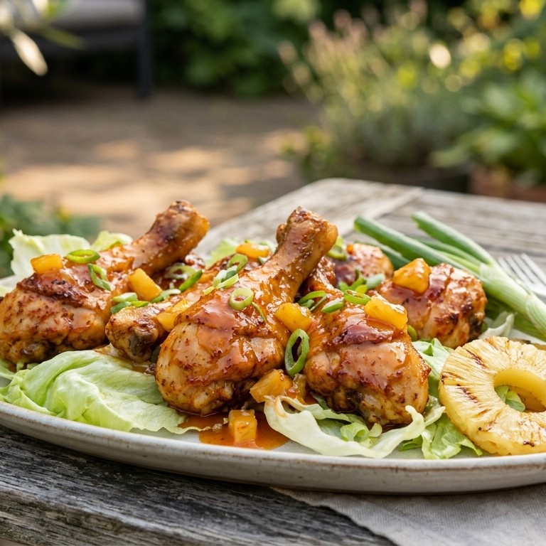 Drumsticks met zuur zoete saus recept