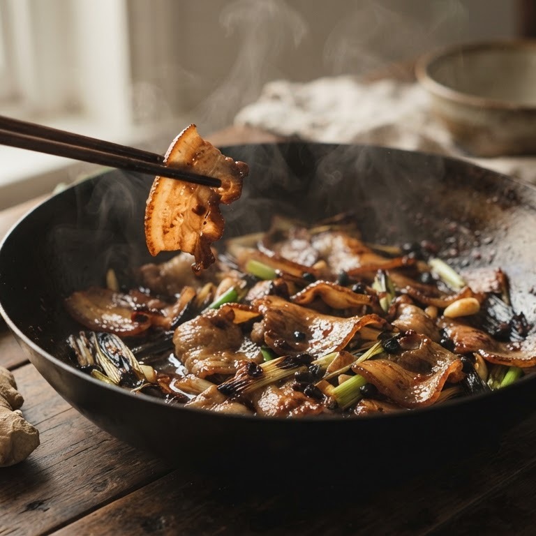 Dubbelgekookt varkensvlees recept