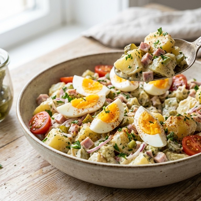 Duitse aardappelsalade recept