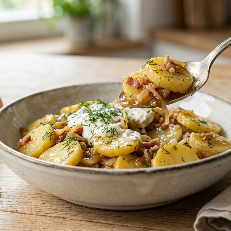 Duitse aardappelsalade recept
