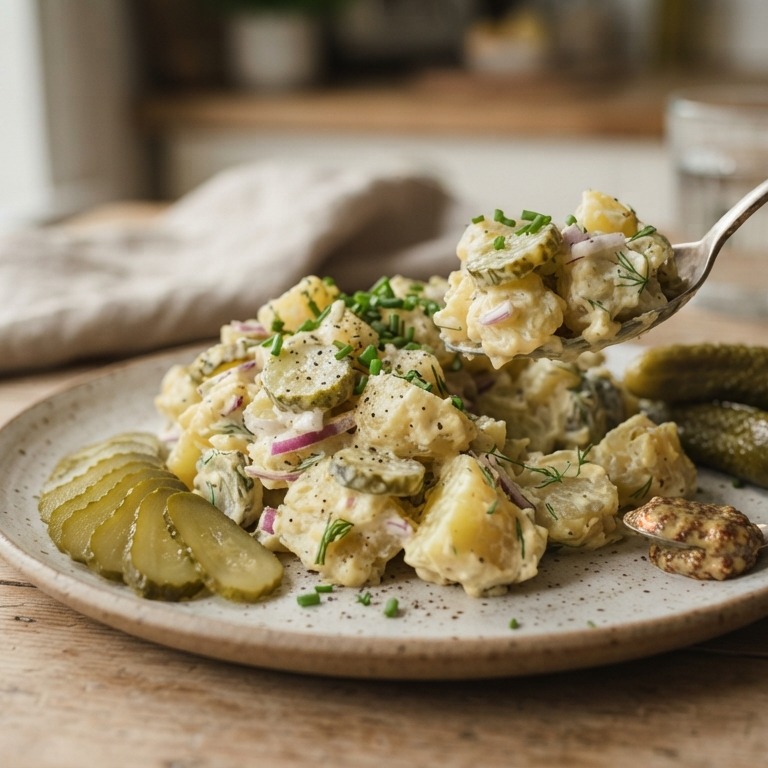 Duitse aardappelsalade recept