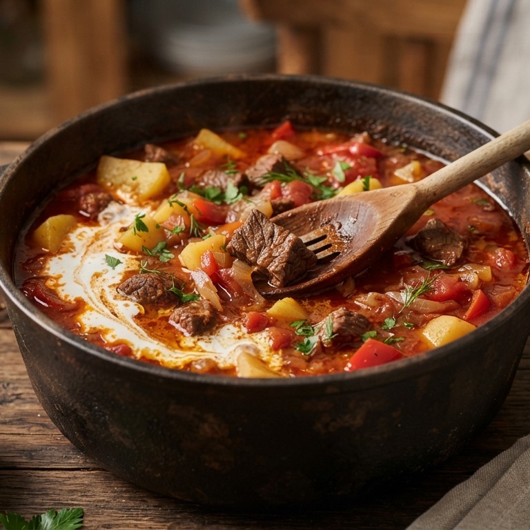 Echte Hongaarse gulash recept
