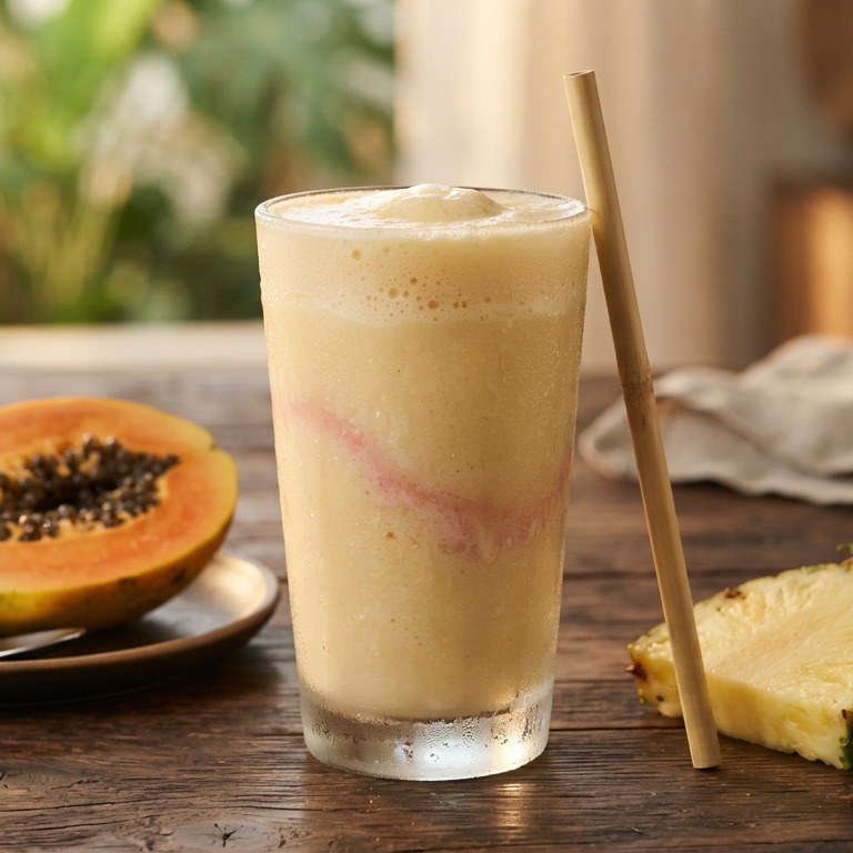 Een tropische verrassing-smoothie recept