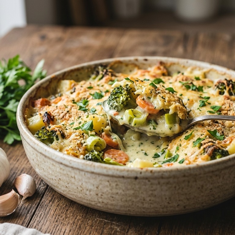Een vegetarische ovenschotel recept