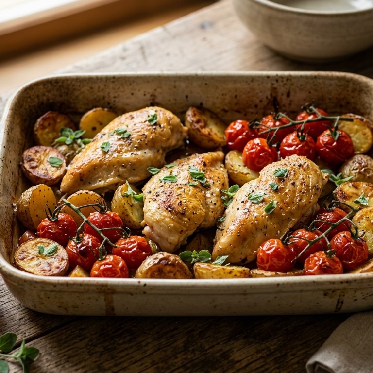 Eenpans kip uit de braadslee recept