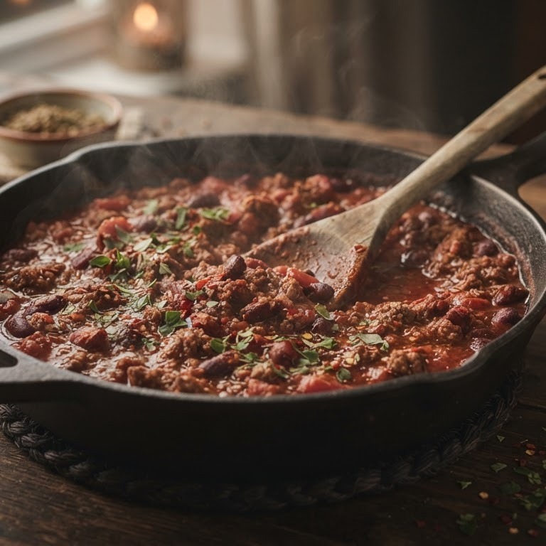 Eenpansgerecht chilli con carne recept