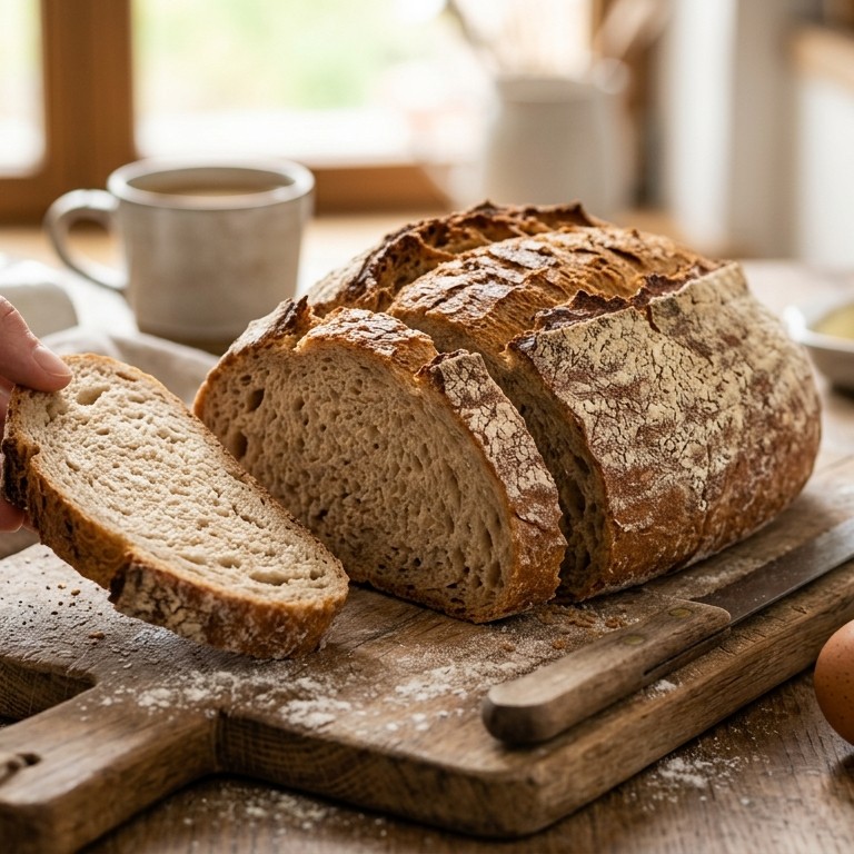 Eenvoudig, heerlijk bruinbrood recept