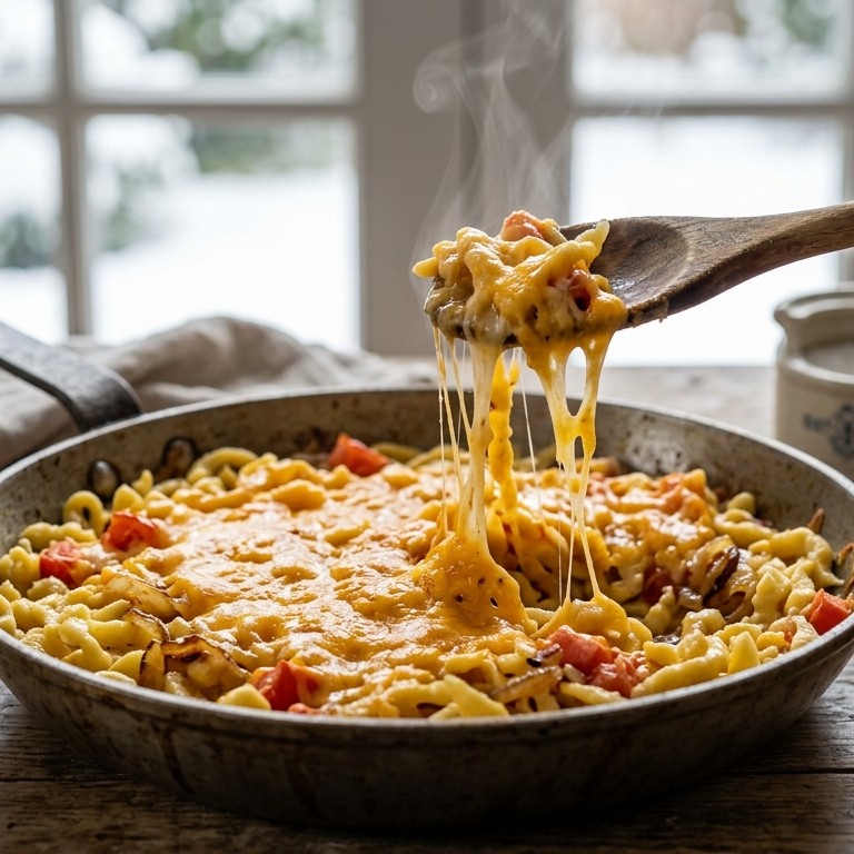 Egg spatzle recept