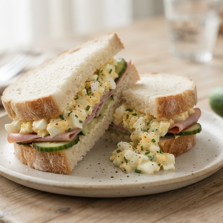 Ei sandwich recept