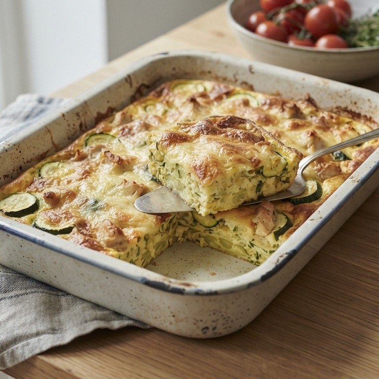 Eier-courgetteschotel recept